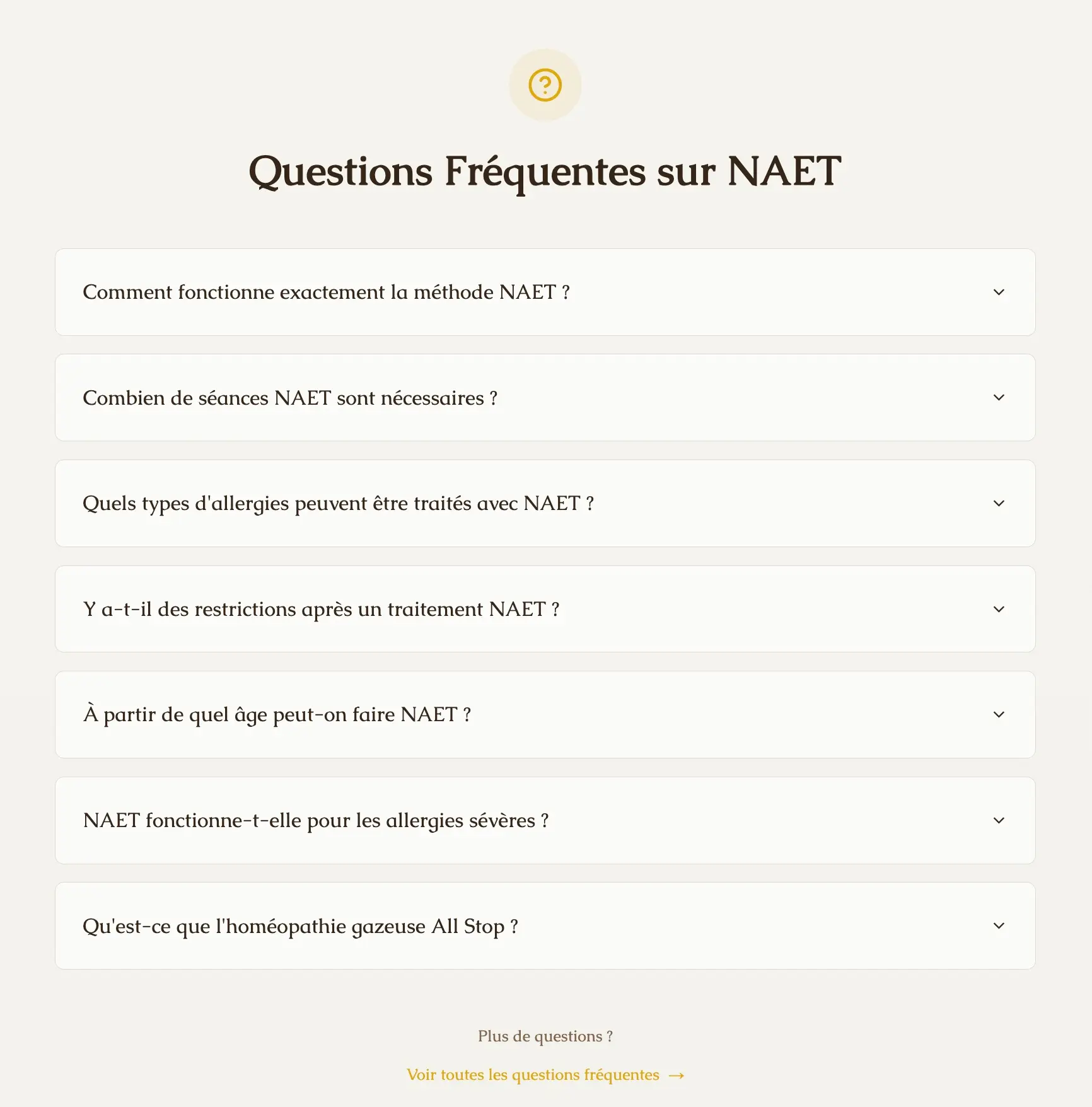 CTCA FAQ